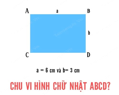 cong thuc tinh dien tich hinh chu nhat