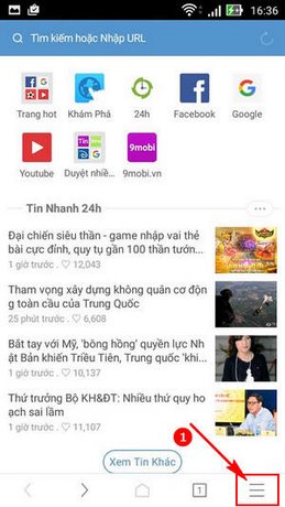 cach xem lich su uc browser mini