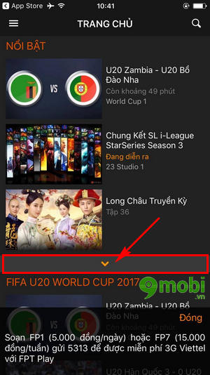 cach xem truc tiep u20 worldcup tren dien thoai 2