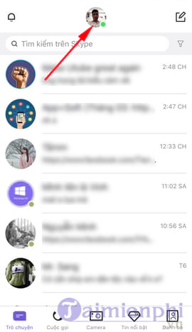 cach xoa skype tren dien thoai 2