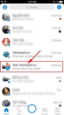 cach xoa tin nhan facebook messenger