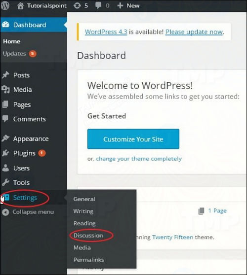 cai dat discussion trong wordpress 2