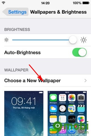 đổi hình nền cho iPhone đổi hình nền cho iPhone