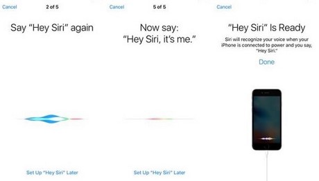 cai siri nhan lenh giong noi cua ban tren iphone 6 6s 5s 5, thiet lap siri nhan giong noi cua ban tren iphone, ios thiet lap siri nhan giong noi