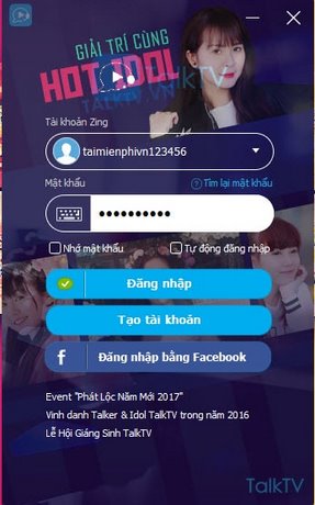 cai talktv khoi dong cung may tinh