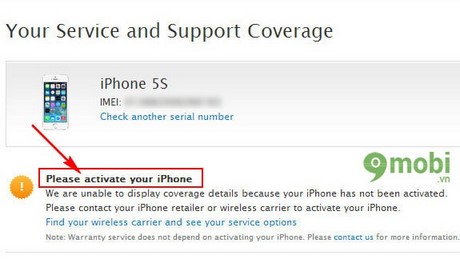 kiểm tra imei iphone