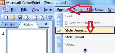 Chèn Slide Template trong PowerPoint Chen Slide Template trong PowerPoint