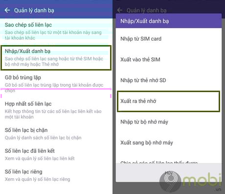 chuyen danh ba tu android sang iphone