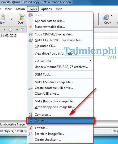 How to convert dmg to rdr in windows 8
