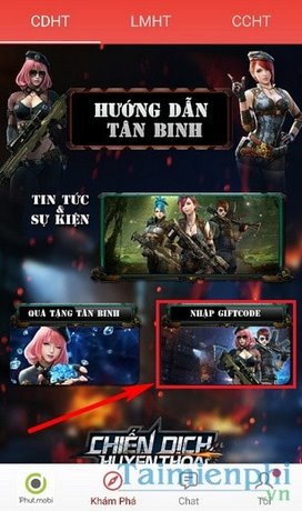 code chien dich huyen thoai