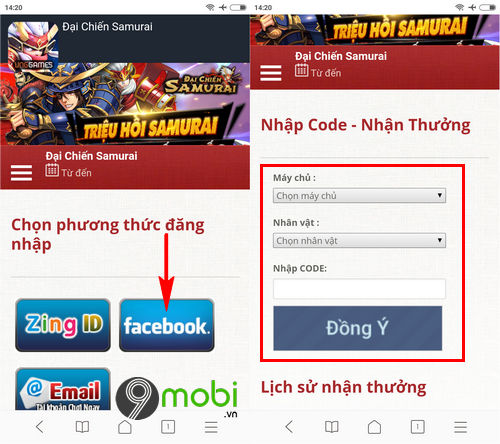 code game dai chien samurai 2