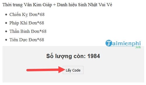 code kiem vu cach nhan nhap giftcode 2