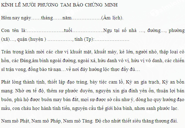 cung chung sinh nhu the nao vao gio nao la tot nhat 2