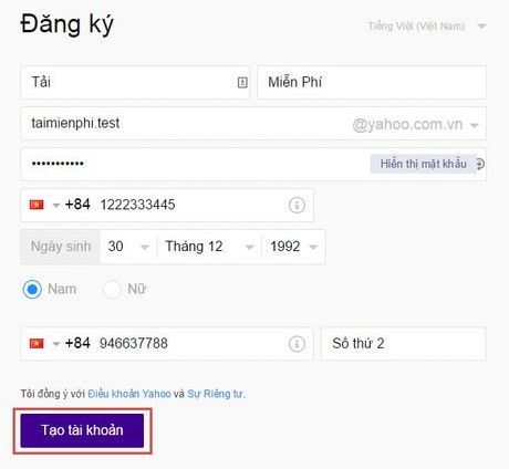 tao nick yahoo