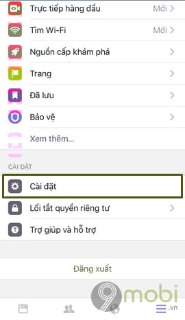dang xuat tai khoan facebook messenger
