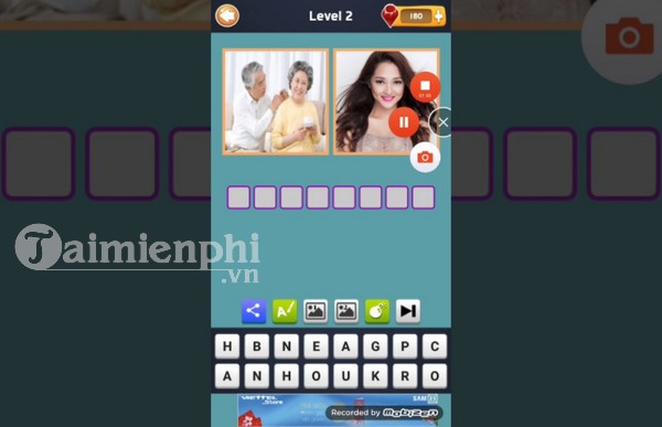 dap an game truy tim bai hat 2 hinh 1 chu 2