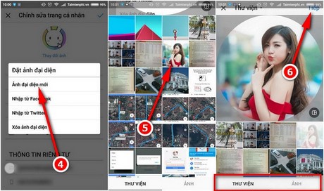 doi anh dai dien tren instagram