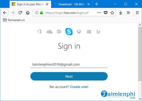 doi mat khau skype tren web 2