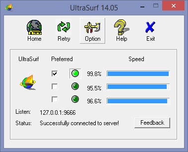 su dung ultrasurf vao web bi chan