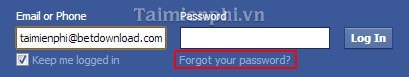 Thủ thuật Facebook - Hướng dẫn cách lấy lại mật khẩu facebook.