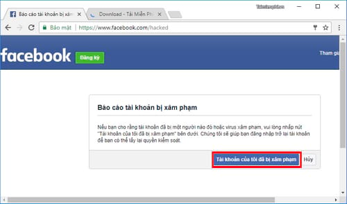 facebook bi virus cach xu ly nhu the nao 2