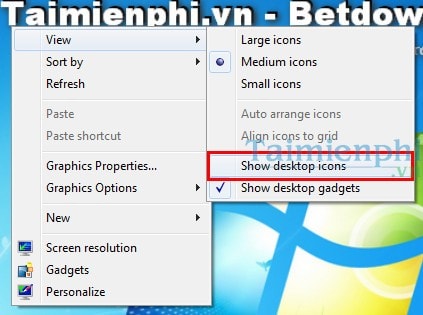 Fix Not Show Icon On The Desktop Windows