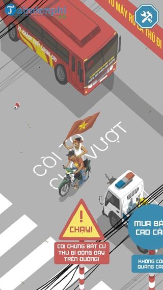 game coi to cho vuot hoa than ninja di xe lead vuot chuong ngai vat 2