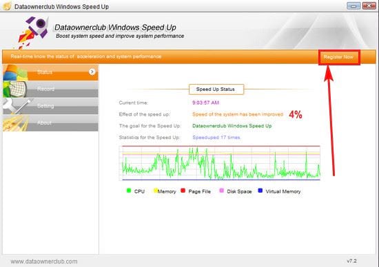 giveaway dataownerclub windows speed up mien phi