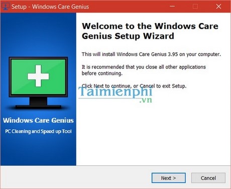 giveaway windows care genius mien phi