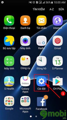 cach soan tin nhan tieng viet tren Samsung