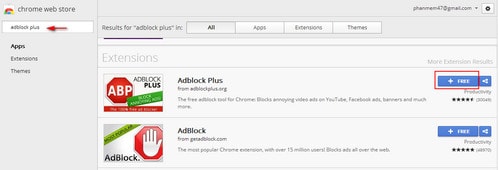 chan quang cao youtube tren chrome