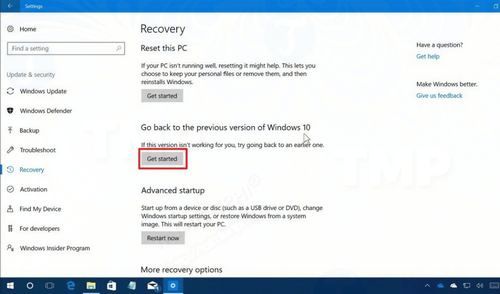 goxz bo cai dat hoac ha cap windows 10 spring creators update 2