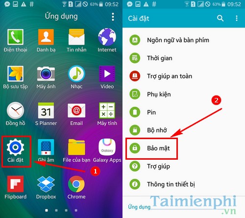 huong dan cai phan mem dinh vi tren dien thoai android samsung sony oppo asus 2