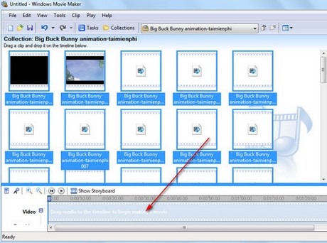 Nhấn vào ảnh để phóng to Windows Movie Maker