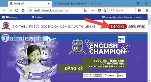 huong dan dang ky thi english champion 2
