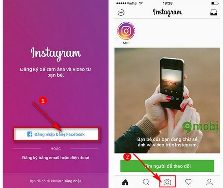 cach dang video instagram cho iPhone