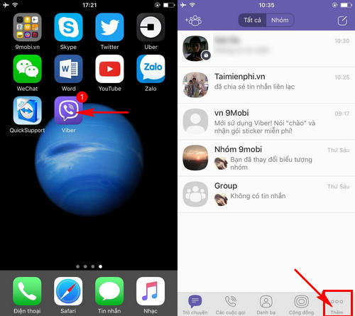 huong dan doi so dien thoai tren viber 2