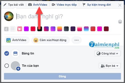 huong dan lam trong trang mat anh dai dien va anh bia tren facebook 2
