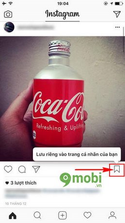 huong dan luu bai dang tren Instagram