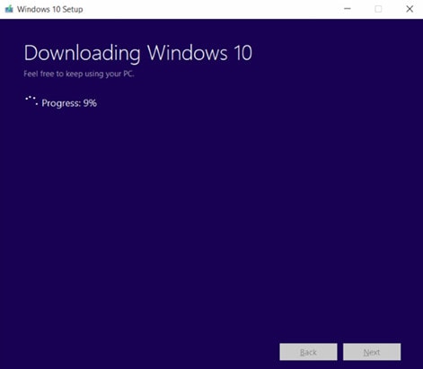 nang cap windows 10