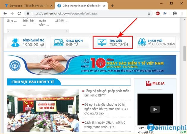 huong dan tra cuu qua trinh dong thue tham gia bhxh 2