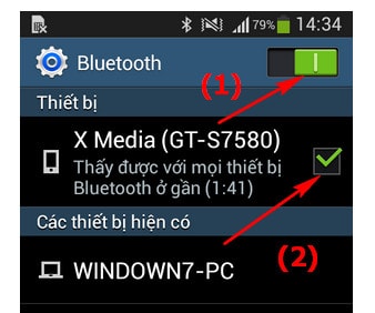 cách kết nối điện thoại và máy tính qua Bluetooth cach ket noi dien thoai va may tinh qua Bluetooth
