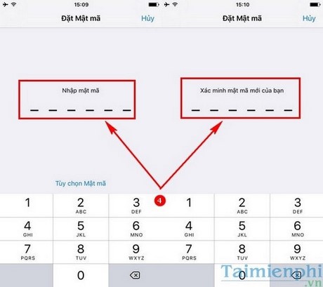khoa iphone tu xa