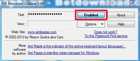 Khôi phục mật khẩu bằng Password Cracker khoi phuc mat khau bang Password Cracker