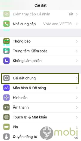 bat flash tren iPhone