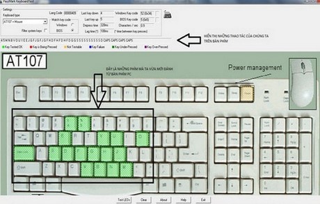 Kiểm tra bàn phím laptop với keyboardtest kiem tra ban phim laptop voi keyboardtest