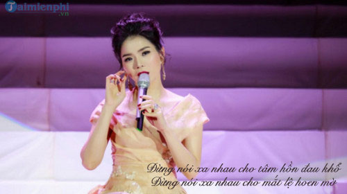 loi bai hat dung noi xa nhau