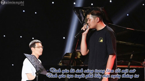 loi bai hat tinh yeu cua anh andiez sing my song 2
