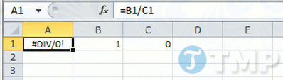 loi cong thuc trong excel 2