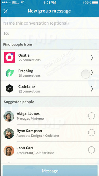 microsoft cong bo cac tinh nang moi cho linkedin messaging 2